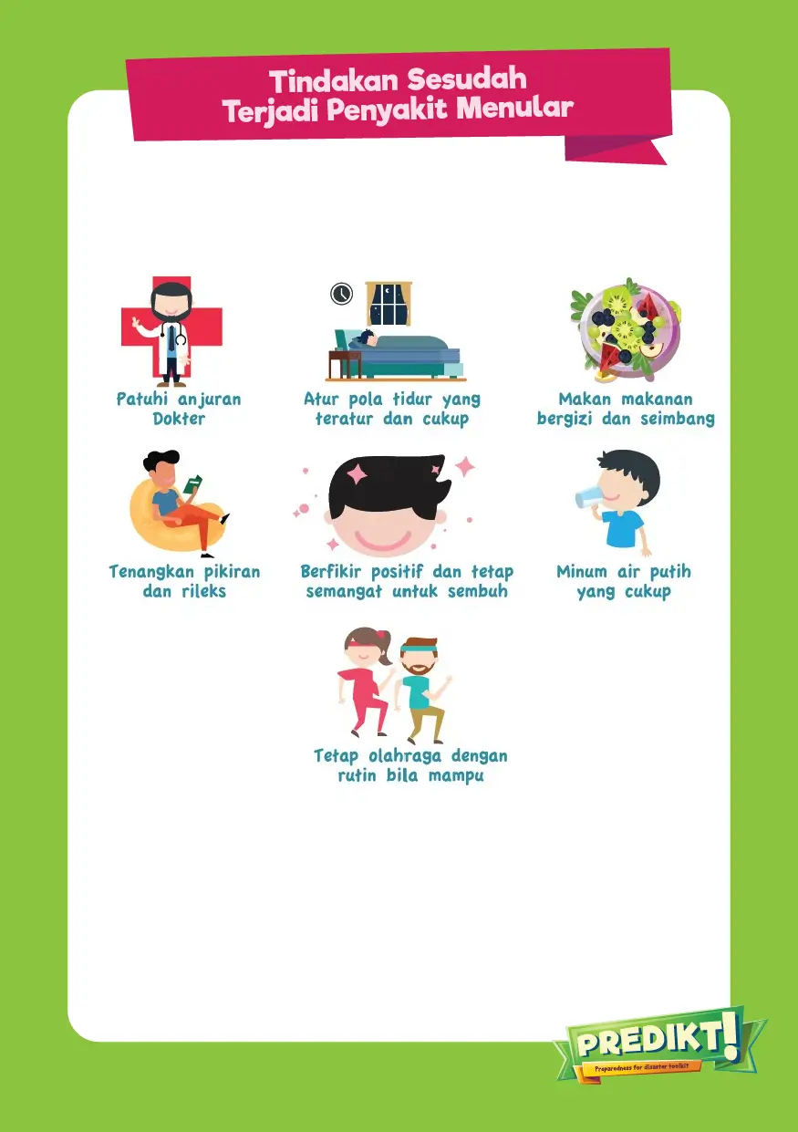 Penyakit Menular - Sesudah Terjadi